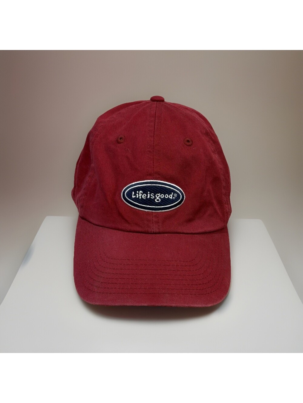 Life Is Good Do What You Want Red Baseball Cap